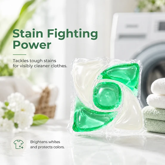 5 chamber laundry pods