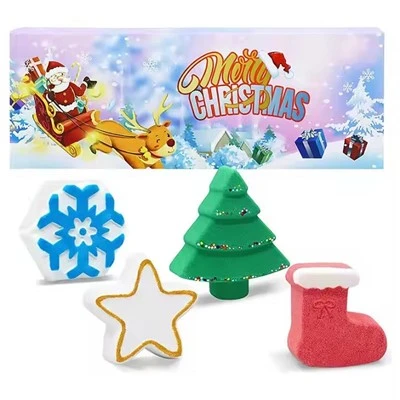 Christmas Bath Bomb Gift Set Christmas Bath Bomb Gift Set